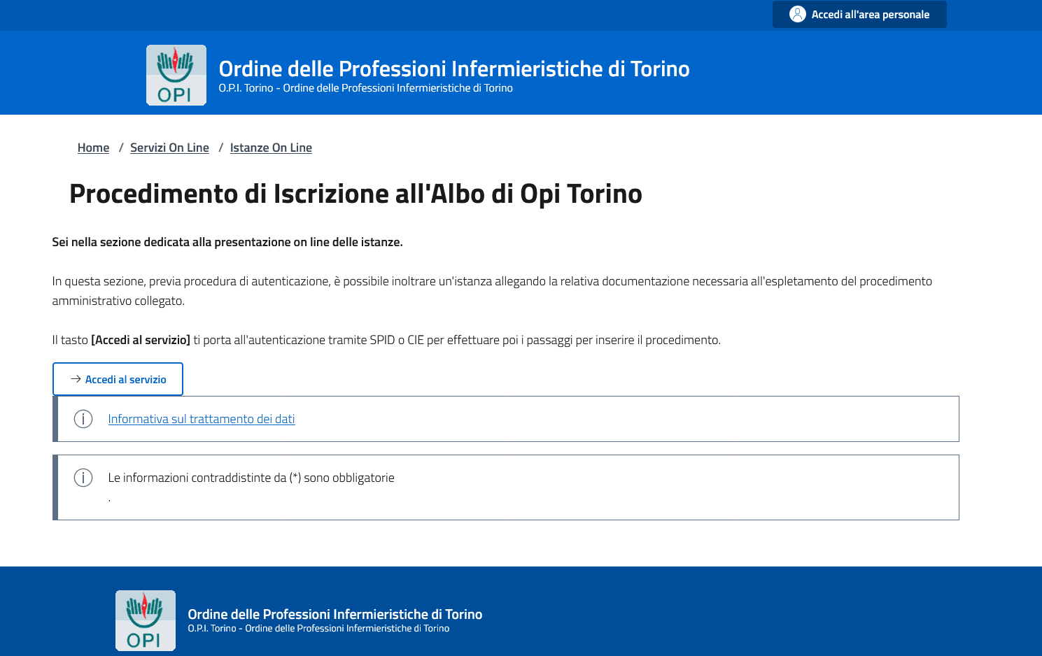 OPI torino Servizi On Line 21